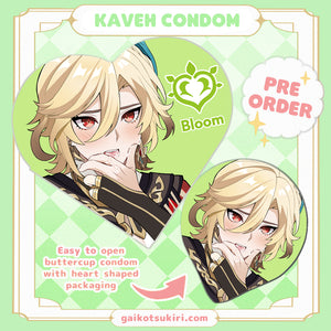 ✧PRE-ORDER✧ Genshin Impact Character Condom - Kaveh
