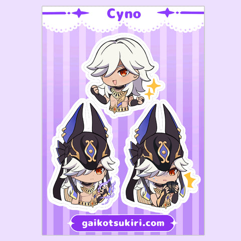 ✧PRE-ORDER✧ Genshin Impact Cyno Sticker Sheet