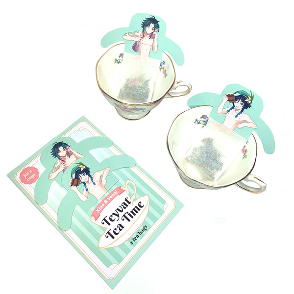 Genshin Impact Character Tea bags - Xiao & Venti
