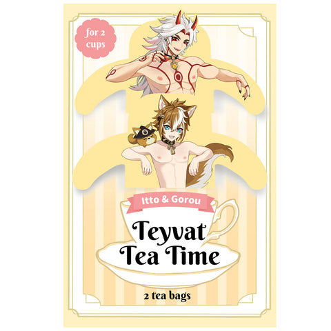 Genshin Impact Character Tea bags - Itto & Gorou