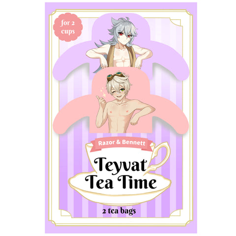 Genshin Impact Character Tea bags - Razor & Bennett